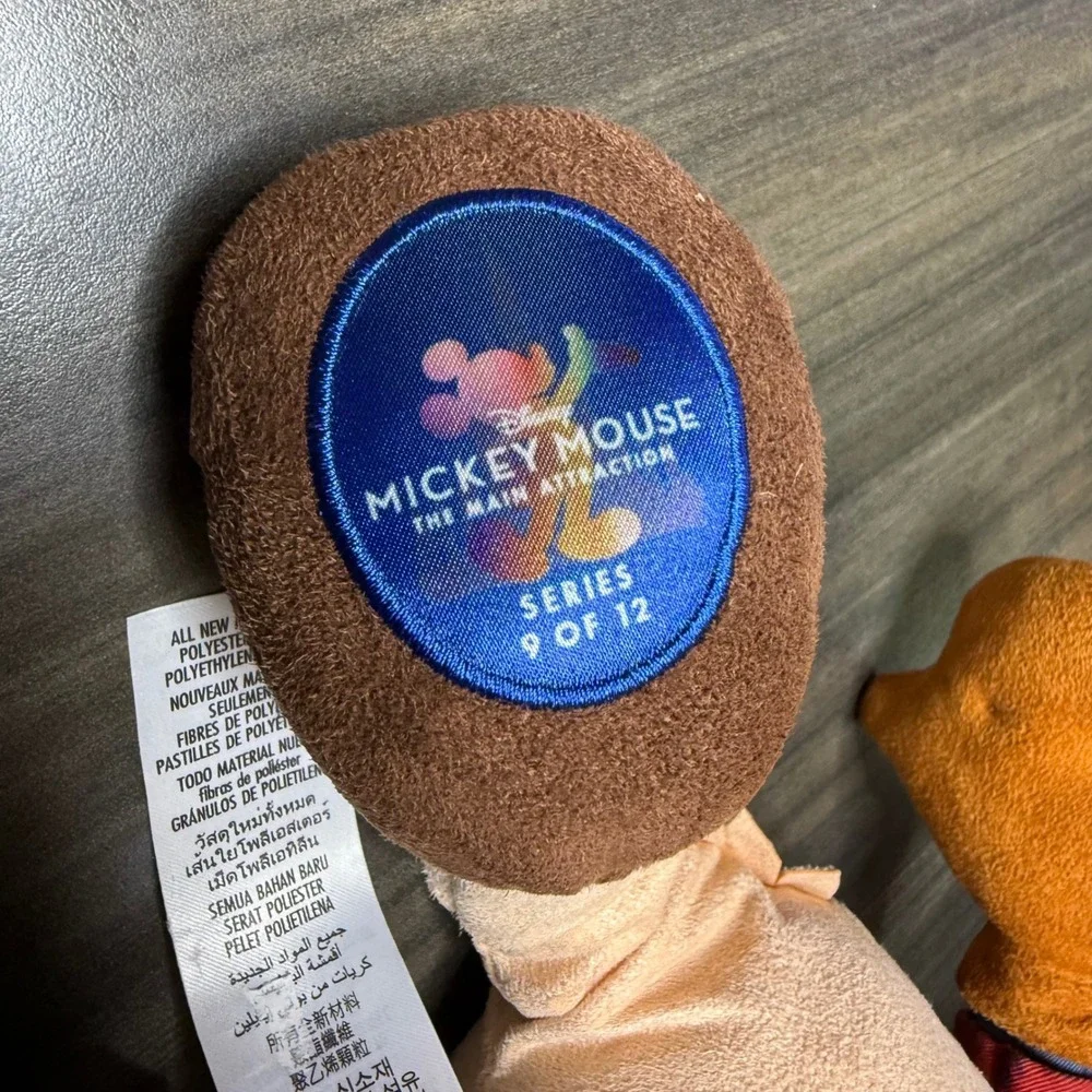 Disney Mickey Mouse Plush‎ Cowboy 50th Anniversary Stuffed Animal Toy